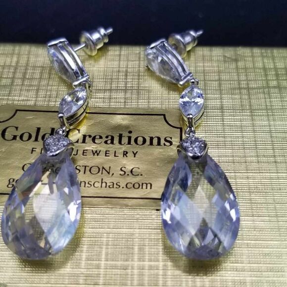 Bridgerton gossip dangle earrings E0156 - Picture 1 of 2